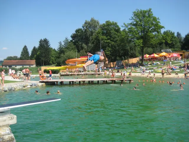 Badewetter gibt’s auch in dieser Woche. Aus heutiger Sicht könnte aber zu Ferienbeginn eine Kaltfront eintreffen. | Foto: Gemeinde Kirchberg