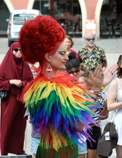 Drag Queen Candy Licious. | Foto: Sascha Trimmel