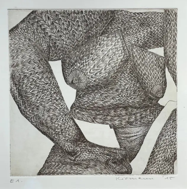Hanna Kirmann
Subcutan
2015
Strichätzung
14,5 x 14,5 cm (Auflage 10 Stück)
je 180,- € | Foto: Josef Goldhofer