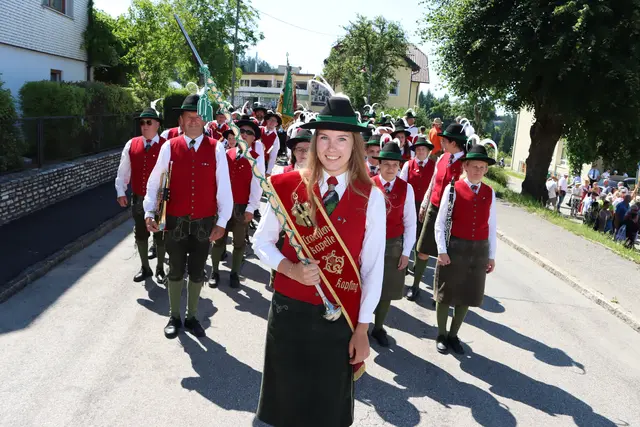 Es war ein wunderschöner Festsonntag bei der 900-Jahr-Feier von Kopfing. Bei bestem Sommerwetter herrschte perfekte Feststimmung in der Sauwaldgemeinde. | Foto: Markus Bäumler/zema-medien.de