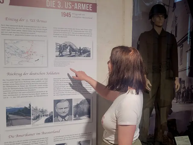 Die aktuelle Sonderausstellung "1945 – Kriegsende am Schauplatz Ausseerland" behandelt das Ende des Zweiten Weltkriegs. | Foto: Fuchs