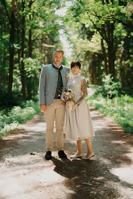 Carina und Stephan Schneider gaben sich das „Ja-Wort“. | Foto: ©sofly