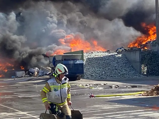 Das Gelände der Abfallwirtschaft. | Foto: Stützpunkt II - Feuerwehr Greifenburg