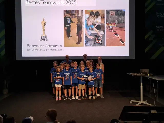 Die Volksschule Rosenau zählte zu den besten Teams und wurde mit dem „Oskar für das beste Teamwork“ ausgezeichnet. | Foto: VS Rosenau am Hengstpaß