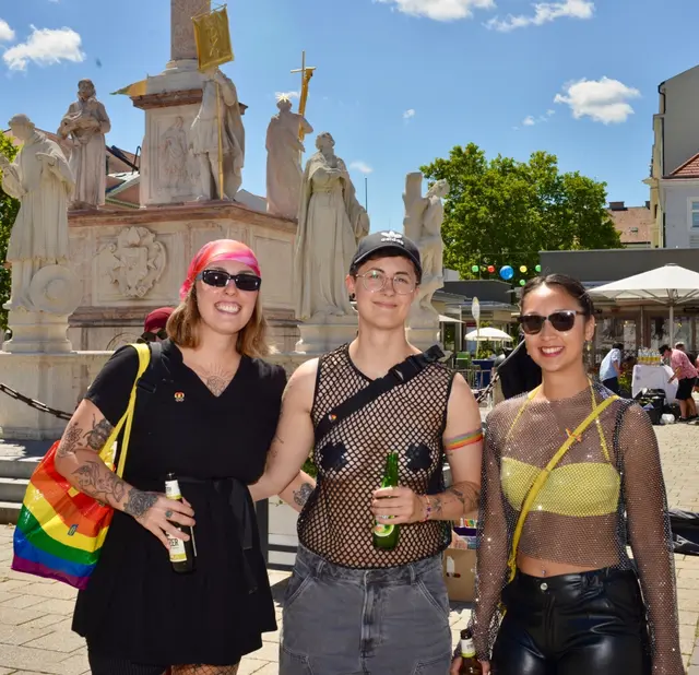 Julia Ötsch, Marlene Salmhofer und Karoline Schwarz. | Foto: Sascha Trimmel