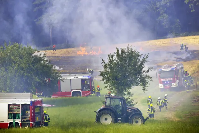 Alarmstufe zwei wurde ausgerufen. | Foto: Manfred Fesl