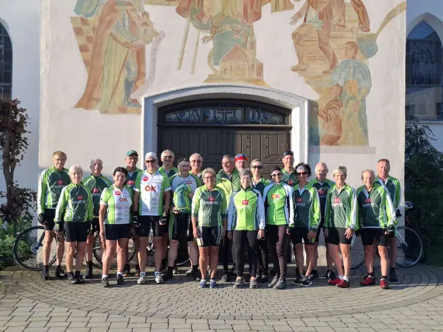 Der Union Radclub St. Margarethen begab sich auf eine Radwallfahrt. | Foto: Union Radclub St. Margarethen