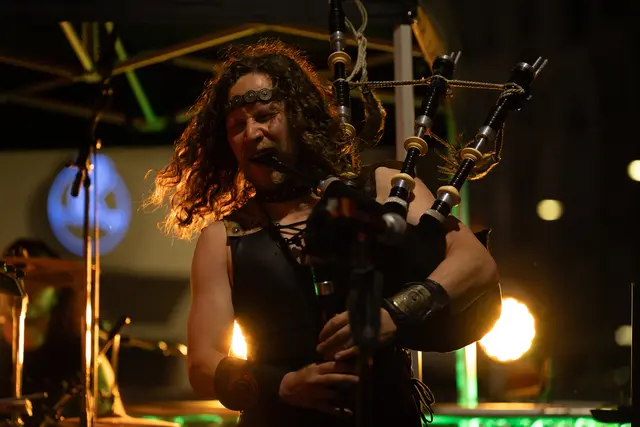 Mit Dudelsack brachte Celtica einen einmaligen Klang auf die Wieden. | Foto: Emanuel Ullmann