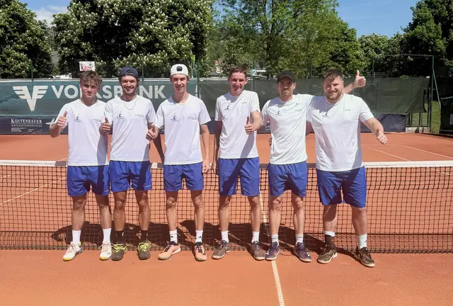 Die Hartberger Tennis-Herren starten in ihr 8. Bundesligajahr seit 2016. | Foto: TSV Hartberg Tennis
