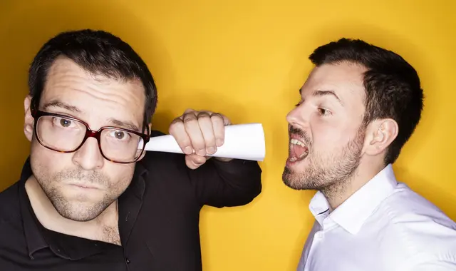 Mit ihrem Programm „Hörensagen“ wollen Flo und Wisch das Publikum in Edt begeistern. | Foto: Moritz Schell