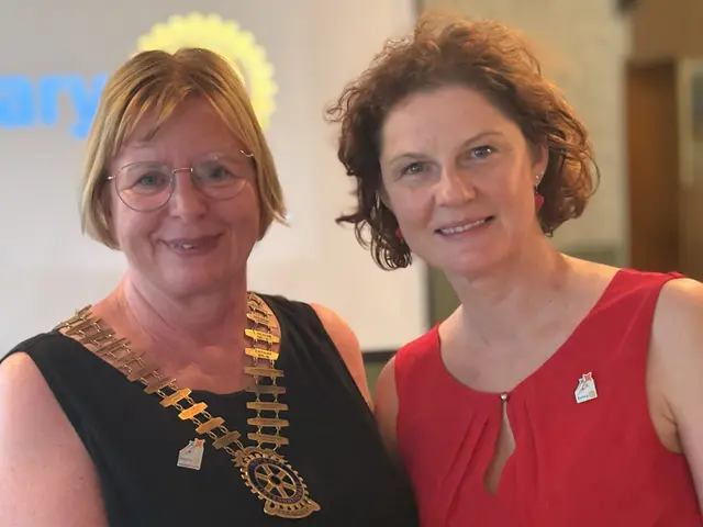 links: Elke Beneke, rechts: Elke Millonig. | Foto: Rotary Club Hermagor