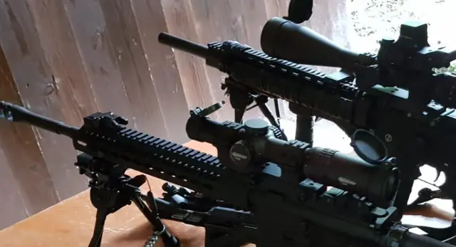 Hunderte Schusswaffen im Zuge von Hausdurchsuchungen bei drei Männern in Wels-Land sichergestellt. Es setzte Waffenverbote und Anzeigen. | Foto: MeinBezirk