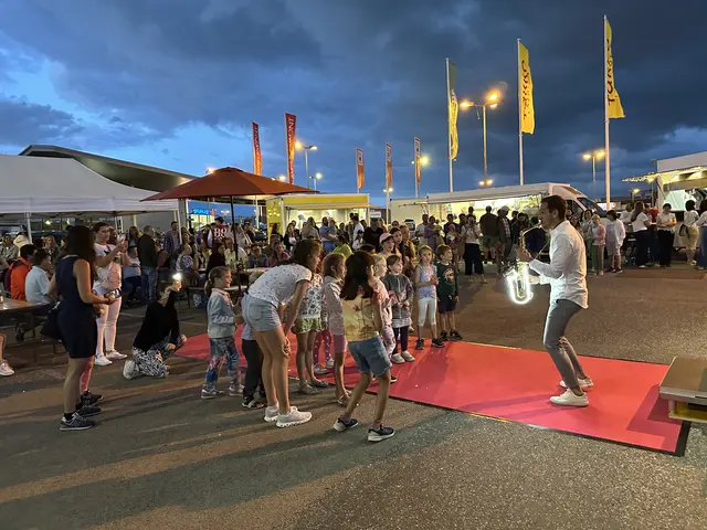 Ein musikalischer Höhepunkt war der Auftritt von "Saxoben". | Foto: Alena Kauer