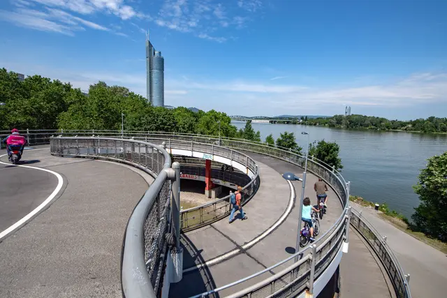 Auch die Fahrradwendel wird erneuert. | Foto: Goetzenbrucker