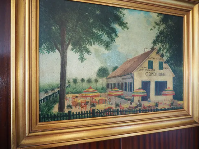 Ein Gemälde der früheren Konditorei zeigt den Standort annodazumal. | Foto: Christoph Lamprecht