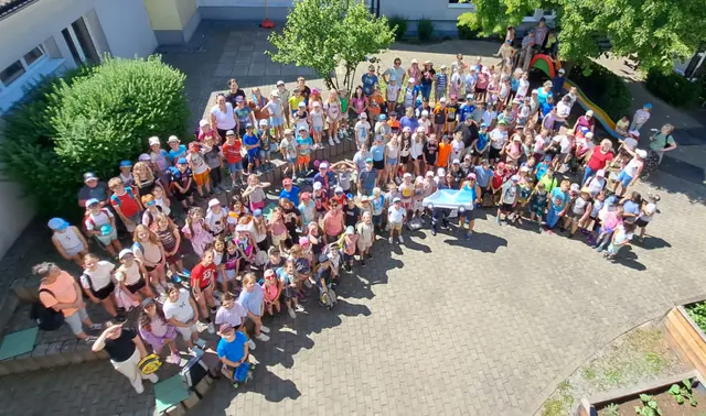 Mit großem Engagement suchten sich die Schülerinnen und Schüler im Vorfeld Sponsoren, die für jeden zurückgelegten Kilometer spendeten. | Foto: Eva Schweitzer