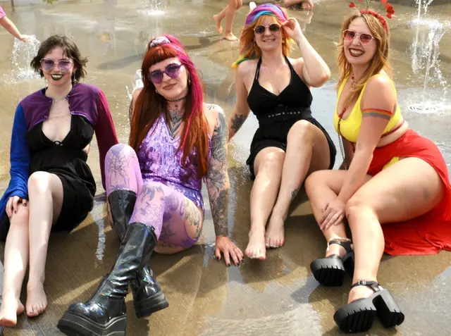 Die Stimmung auf der dritten Pride war ausgelassen und auch das Wetter spielte mit. | Foto: Sascha Trimmel