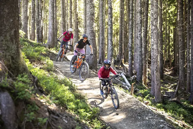 Saalbach Hinterglemm, Leogang und Fieberbrunn bieten Bike-Spaß für die ganze Familie, auf über 70 Rad-Kilometern. | Foto: Klemens König