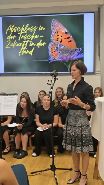 Im Rahmen einer Feier und Gartenparty wurden die Absolventinnen und Absolventen geehrt. | Foto: Fachschule Maria Lankowitz