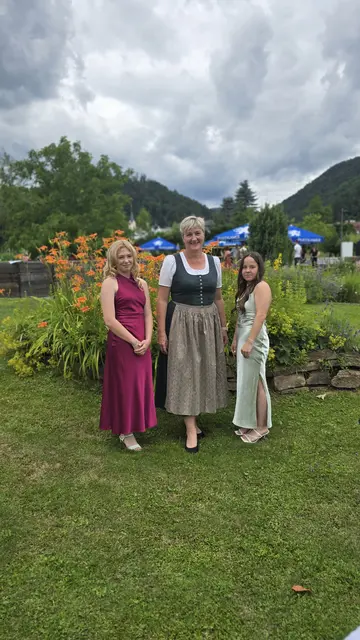 Nach der Feier gab es eine Gartenparty mit Flying Buffet. | Foto: Fachschule Maria Lankowitz