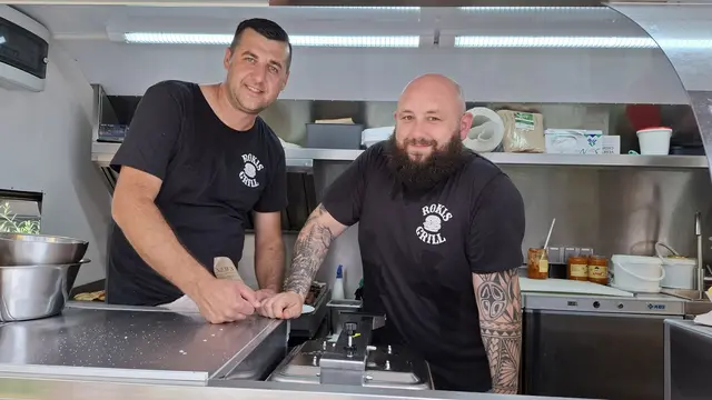 Die "Grill-Rokis" sorgten für kulinarische Köstlichkeiten. | Foto: Josef Wind