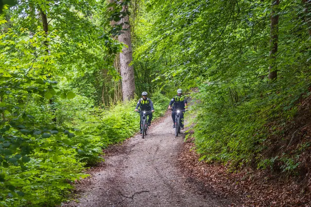 Die E-Bikes sind auch für Einsätze im Gelände oder weiteren Orten, die per PKW nur schwer zugänglich sind, geeignet. | Foto: ©IKM/F.Bär