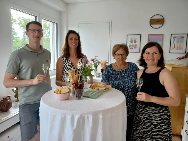Roman Gansberger, LSB Betty Weißensteiner, Hildegard Gansberger, Evelyn Neurauter | Foto: Neurauter