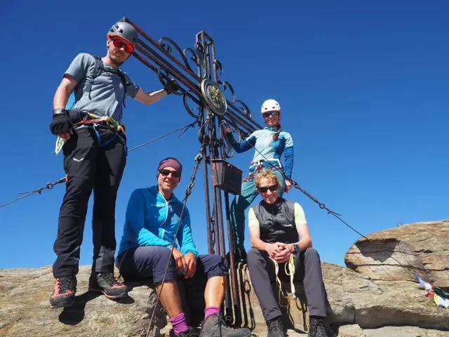 Berg heil am Hohen Dock (3.348m). | Foto: Alpenverein Enns
