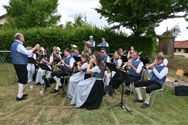Die Musikkapelle Seggauberg sorgte für den musikalischen Rahmen. | Foto: Tempelmusem Frauenberg