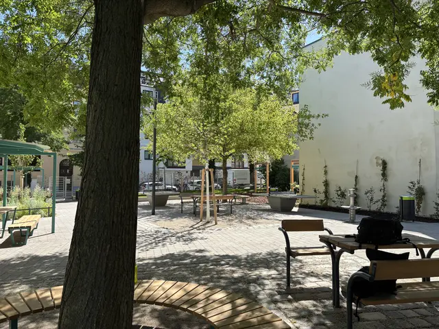 Der Vierthalerpark in neuem Glanz. | Foto: Michael Marbacher/MeinBezirk