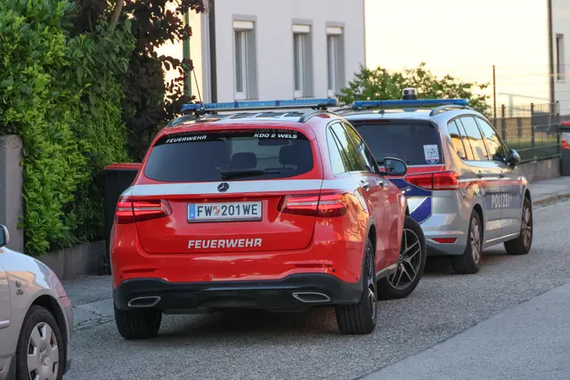 Kohlenmonoxid-Alarm im Wels-Pernau: Die Feuerwehr musste einschreiten, nachdem ein CO-Melder angeschlagen hatte. | Foto: laumat.at
