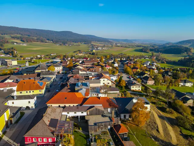 Der Ulrichsberger Markt von oben.  | Foto: Karl Neissl