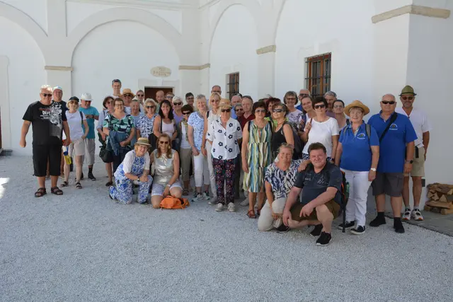 Gruppenbild des Gartenbauvereins beim Ausflug in die Steiermark | Foto: Monika Wiedemann