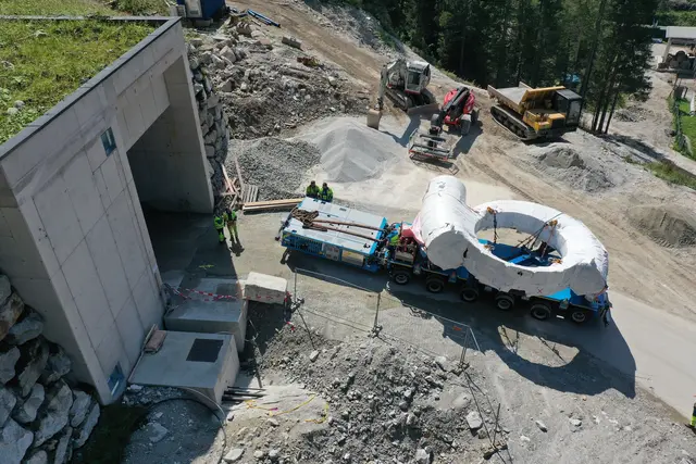 Bei dem fehlerhaften Bauteil handelt es sich um Turbinenspiralen. | Foto: ÖBB Thöni