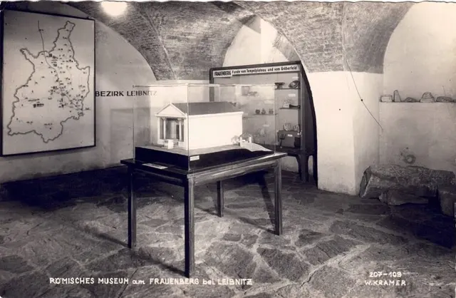 So hat der Ausstellungsraum im Keller zu Anfangszeiten des Museum ausgesehen. | Foto: Tempelmusem Frauenberg