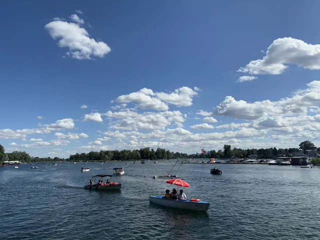 Wunderschöner Samstag an der Wiener Donau. | Foto: Antonio Šećerović/MeinBezirk