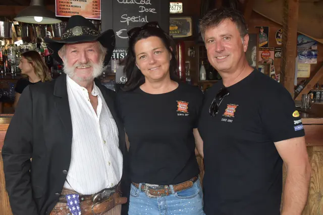 Gut gelaunt waren wie immer Marshall Fritz Wurglits, Katrin Herbst und Christian Kolonovits. | Foto: Michael Strini