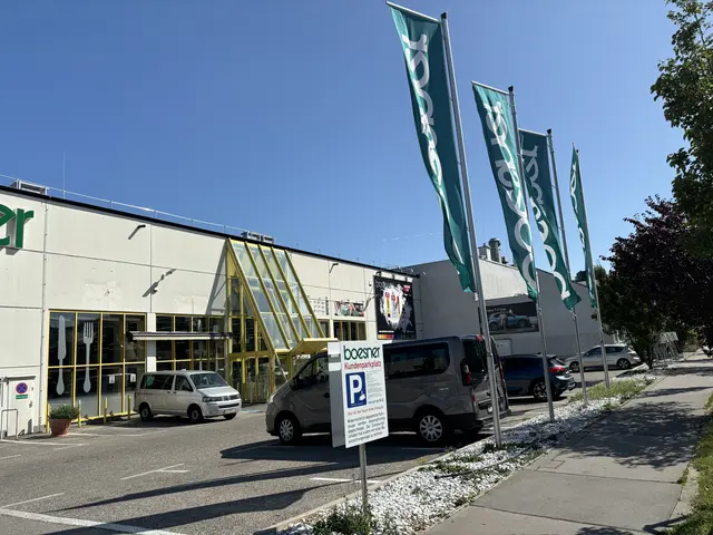 Auf diesem Parkplatz gilt es vorsichtig zu sein beim Auto abstellen.  | Foto: Luca Arztmann/MeinBezirk