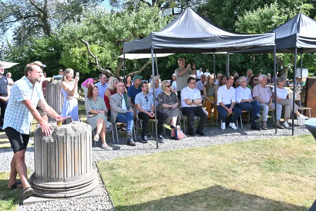 Mit einem Dämmerschoppen wurde am Freitag das Jubiläum gefeiert. | Foto: Tempelmuseum Frauenberg