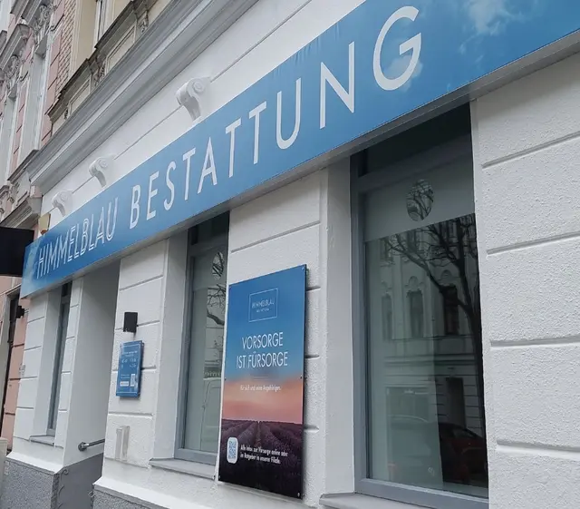 Die neue Filiale in der Rankgasse 27 ist der mittlerweile zwölfte Standort des Unternehmens.  | Foto: Bestattung Himmelblau