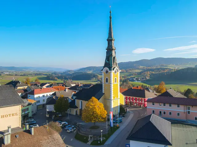 Der Marktplatz von Ulrichsberg ist das Zentrum des Ortes.  | Foto: Karl Neissl