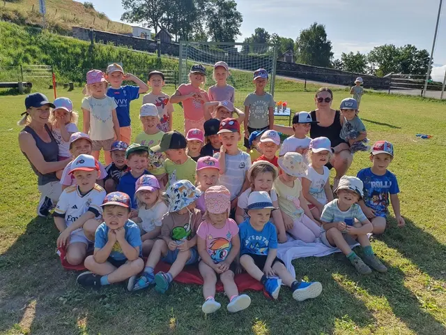 Die Sörger Kindergartenkinder genossen einen sportlichen und lustigen Vormittag. | Foto: Bimbulli GmbH