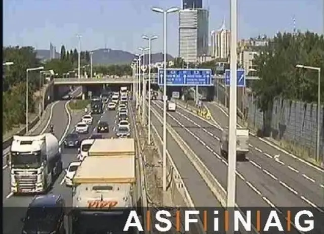 Die Strecke sei eine wichtige Einfahrt für Pendlerinnen und Pendler, die aus dem Wiener Umland und von der A22 bzw. von über der Donau in die Stadt hineinfahren. | Foto: ASFINAG