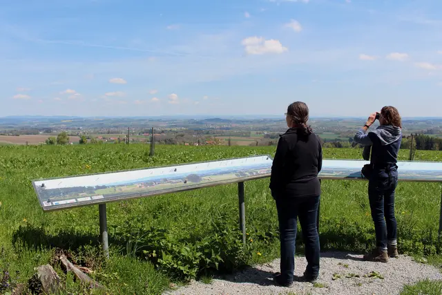 Der Granatzweg beinhaltet so manch schönen Ausblick. | Foto: Leader Mitten im Innviertel