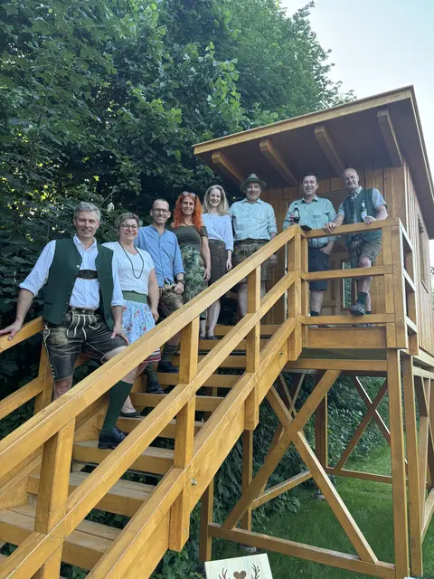 Die Jägerschaft präsentiert sich auf der Landesgartenschau 2025 in Schärding. Für Groß und Klein gibt's allerhand verschiedene Stationen. | Foto: Jagdverband