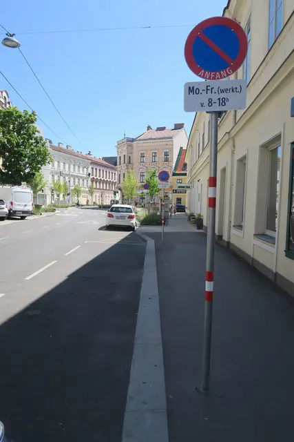 Zwei Ladezonen wurden geschaffen.  | Foto: Patricia Hillinger/MeinBezirk
