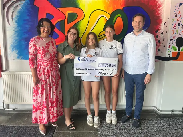 2.345,50 Euro wurden an den Behindertensportverband Burgenland überreicht – ein starkes Zeichen solidarischer Jugend.
 | Foto: BRGOP