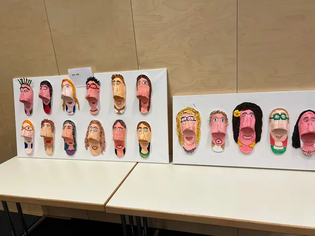 Die Werke der Kinder vom Schülerhort waren sehr kreativ. | Foto: Heike Mara