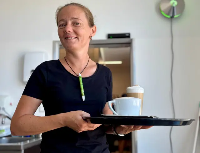 Mit einer frischen Tasse Kaffee in den Tag starten im "Feelgood Cafe" in Horn, das gab es beim Brunch. | Foto: Markus Kahrer