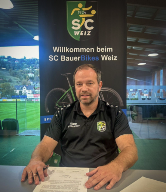 Rainer Pein ist seit 21. Oktober 2024 der neue Cheftrainer des SC BauerBikes Weiz. | Foto: zVg